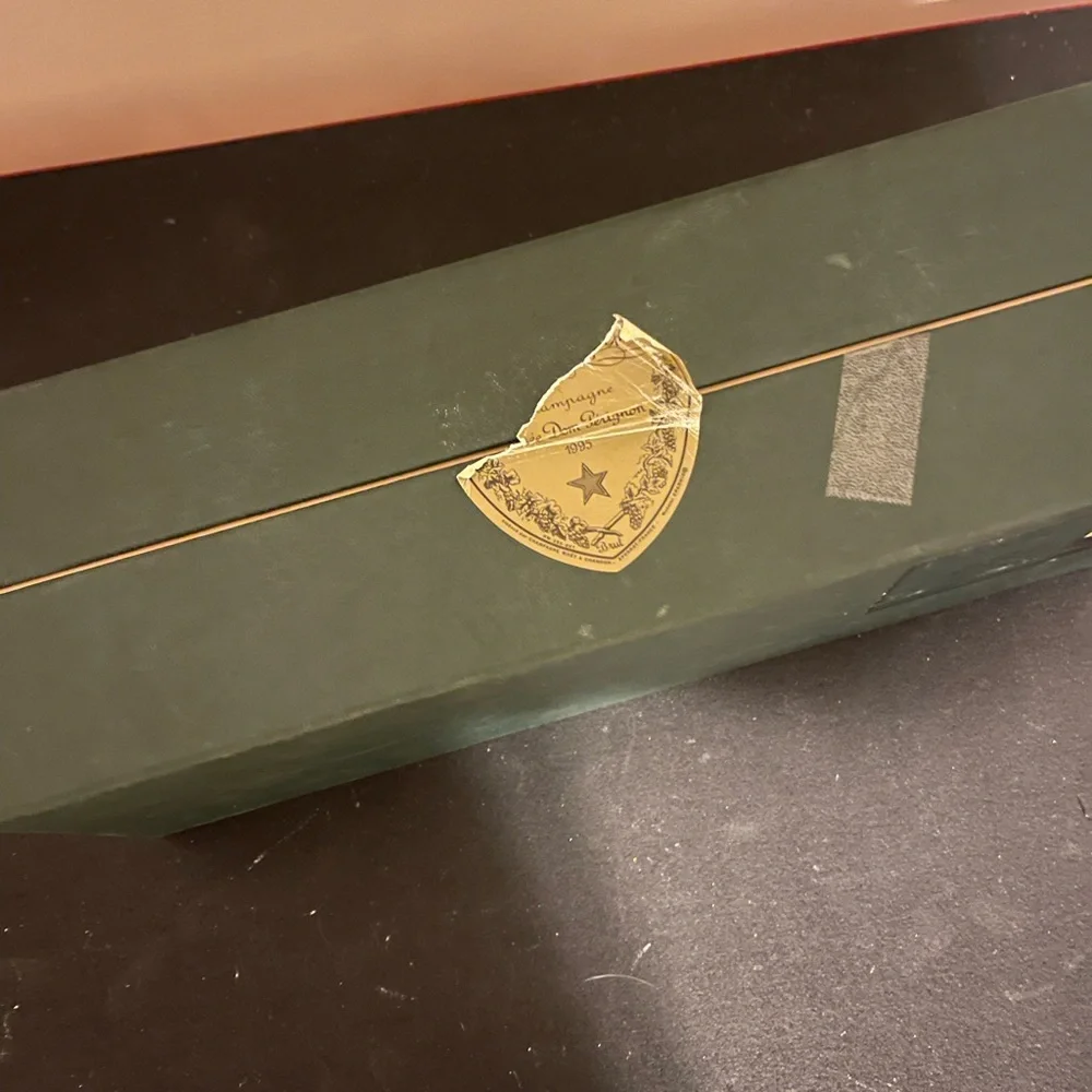 Cuvee Dom Perignon Vintage 1995 Empty Bottle With Box Champagne Moet Chandon
